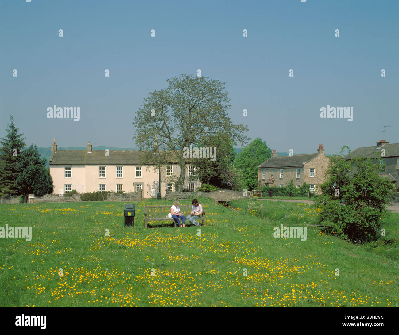The village green, Cotherstone, near Barnard Castle, Teesdale, County