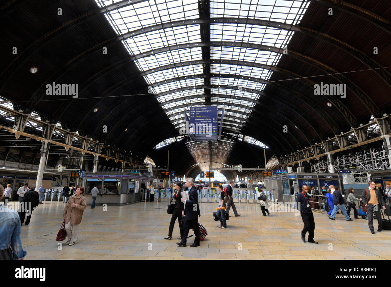 Paddington train station London, Britain, UK Stock Photo Alamy