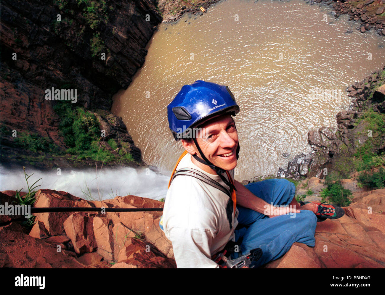1 2004 Howick KZN South Africa mountaneering rocks waterfalls water