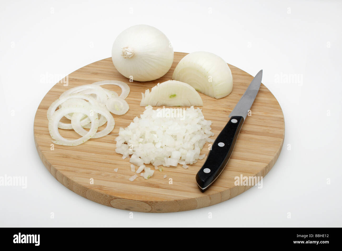 Peeled diced onions hires stock photography and images Alamy