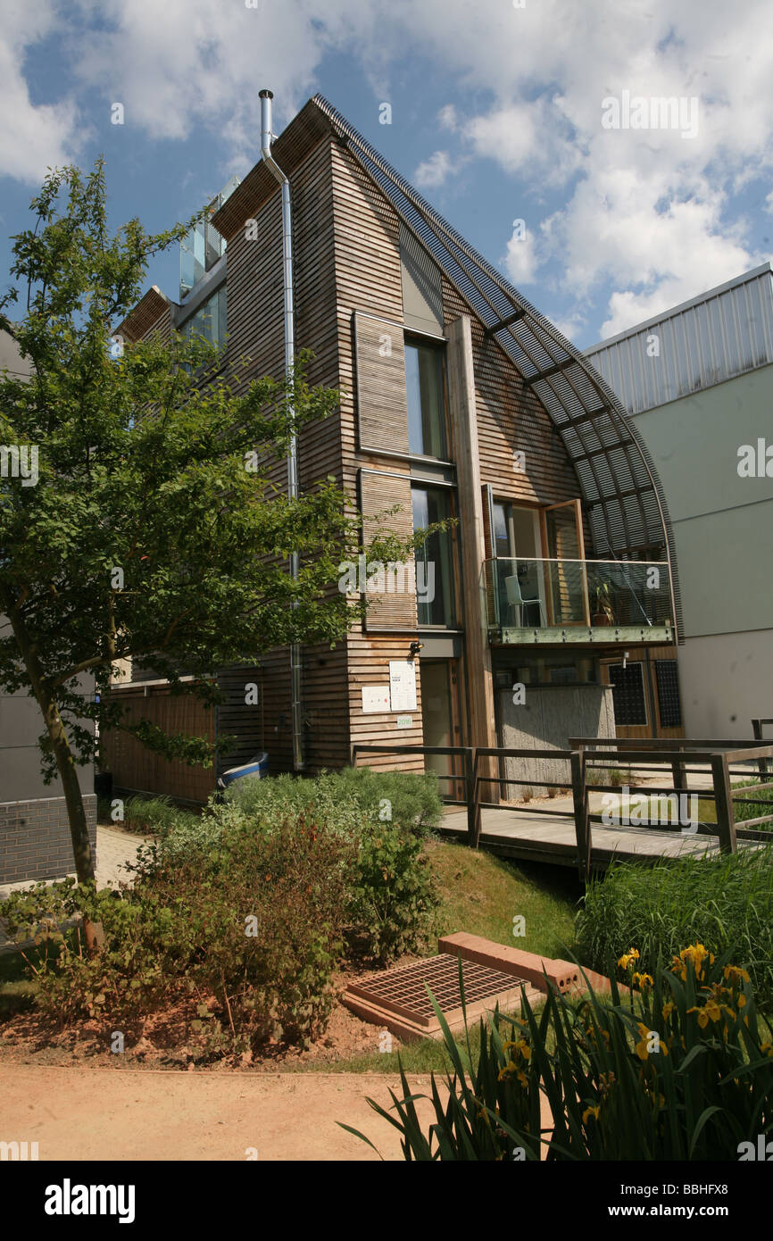 Kingspan eco house, InSite09 sustainable homes exhibition, Watford Stock Photo