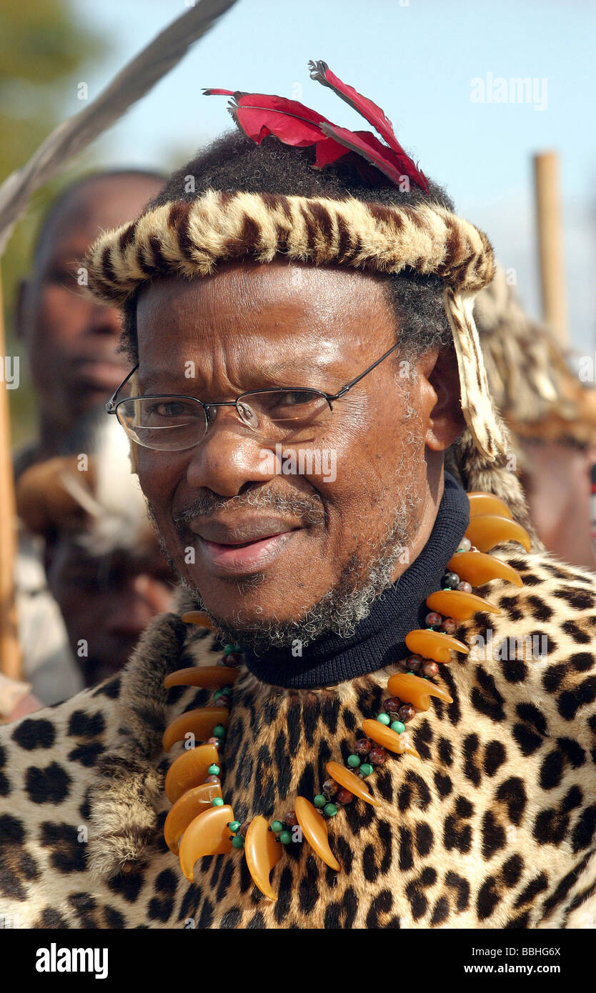 Inkatha Freedom Party IFP leader and Head of the House of Traditional