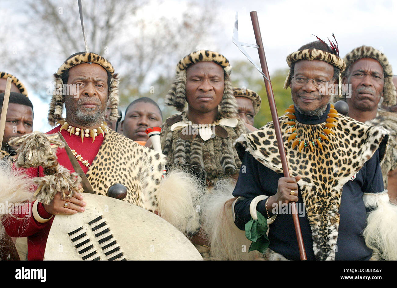 Inkatha Freedom Party IFP leader and Head of the House of Traditional