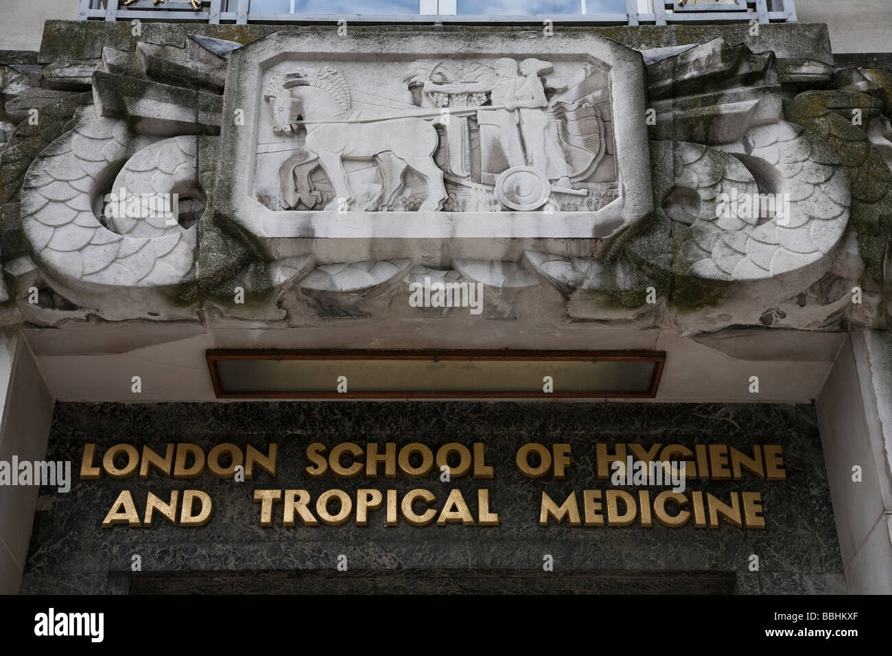 London School of Hygiene & Tropical Medicine, art deco building in