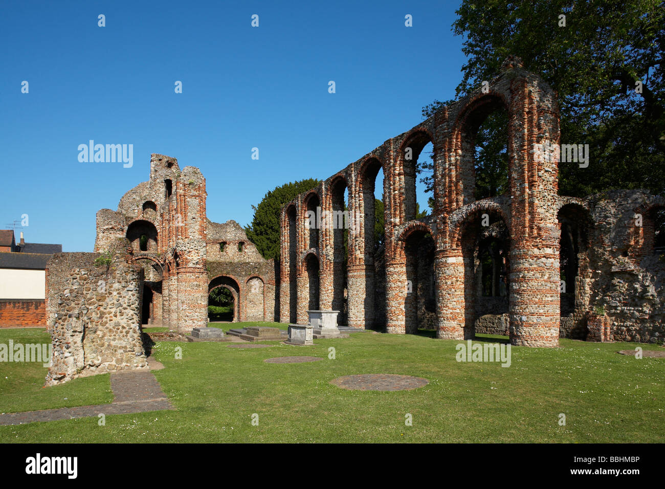 Europe Great Britain England Essex Colchester St Botolph s Priory Stock Photo
