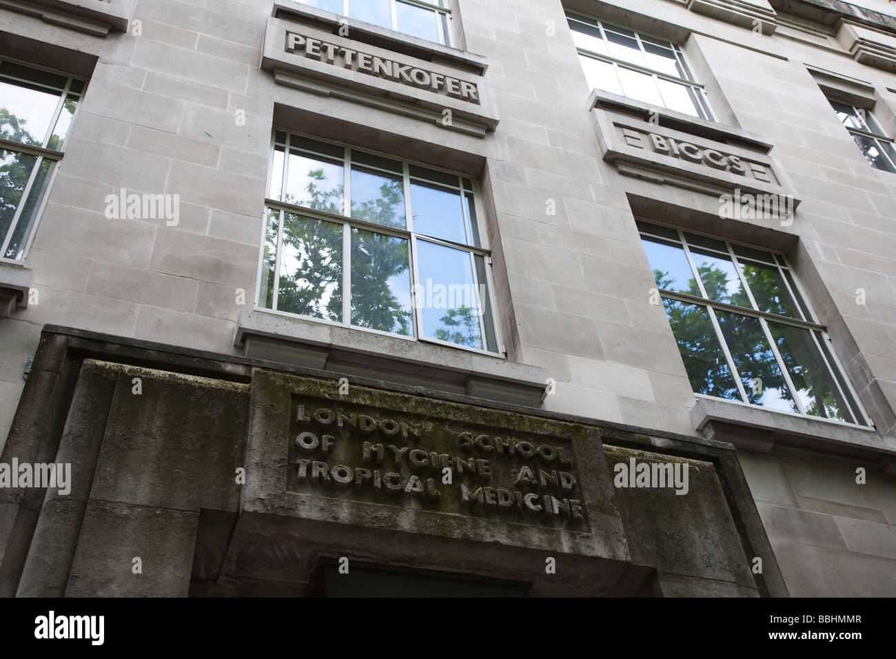 London School of Hygiene & Tropical Medicine, art deco building in