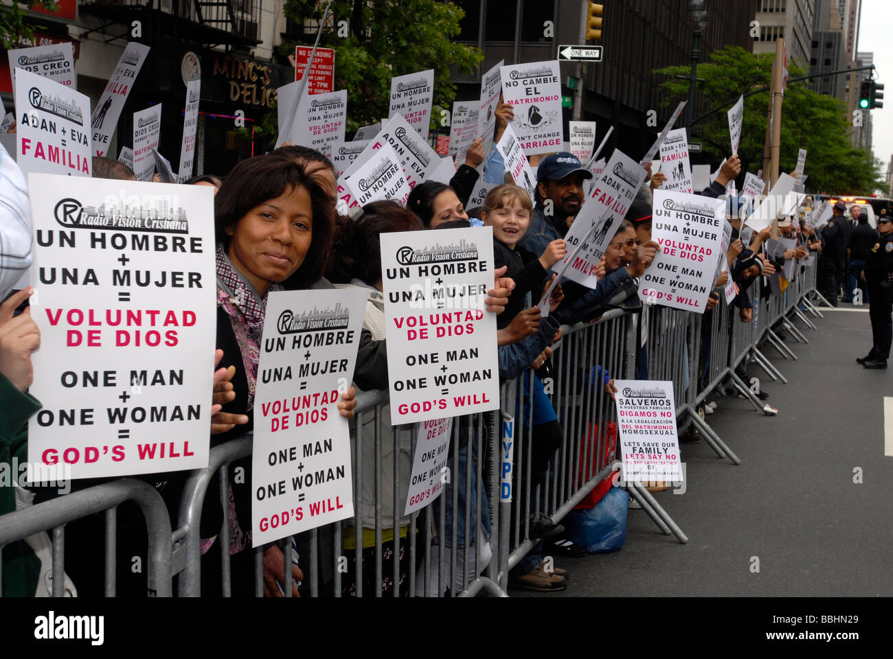 New york hispanic clergy organization hires stock photography and