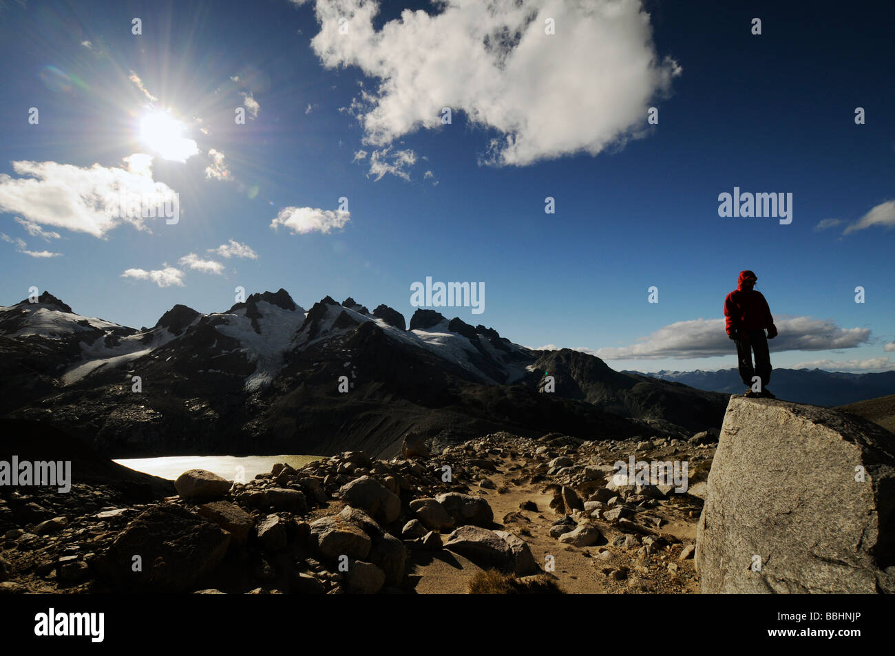 Trekking trekker hiking hiker hi-res stock photography and images - Alamy