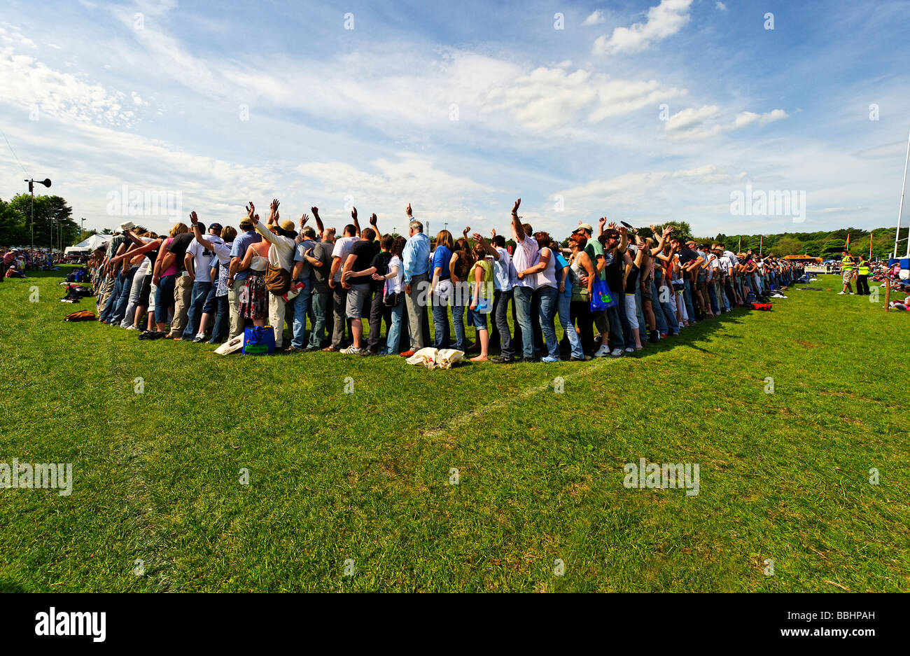 Record Breaking Event at Northumberland County Show May 2009 Stock Photo