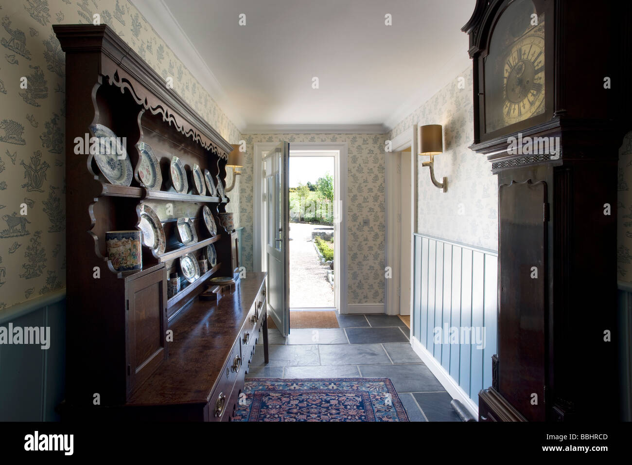 hall,hallway,reception,entrance,farmhouse,house Stock Photo Alamy