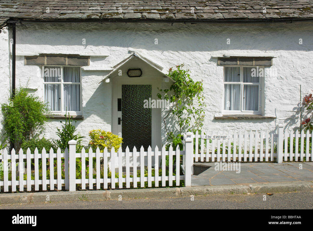 Cottage in Troutbeck village, near Ambleside, Lake District National Park, Cumbria, England UK Stock Photo
