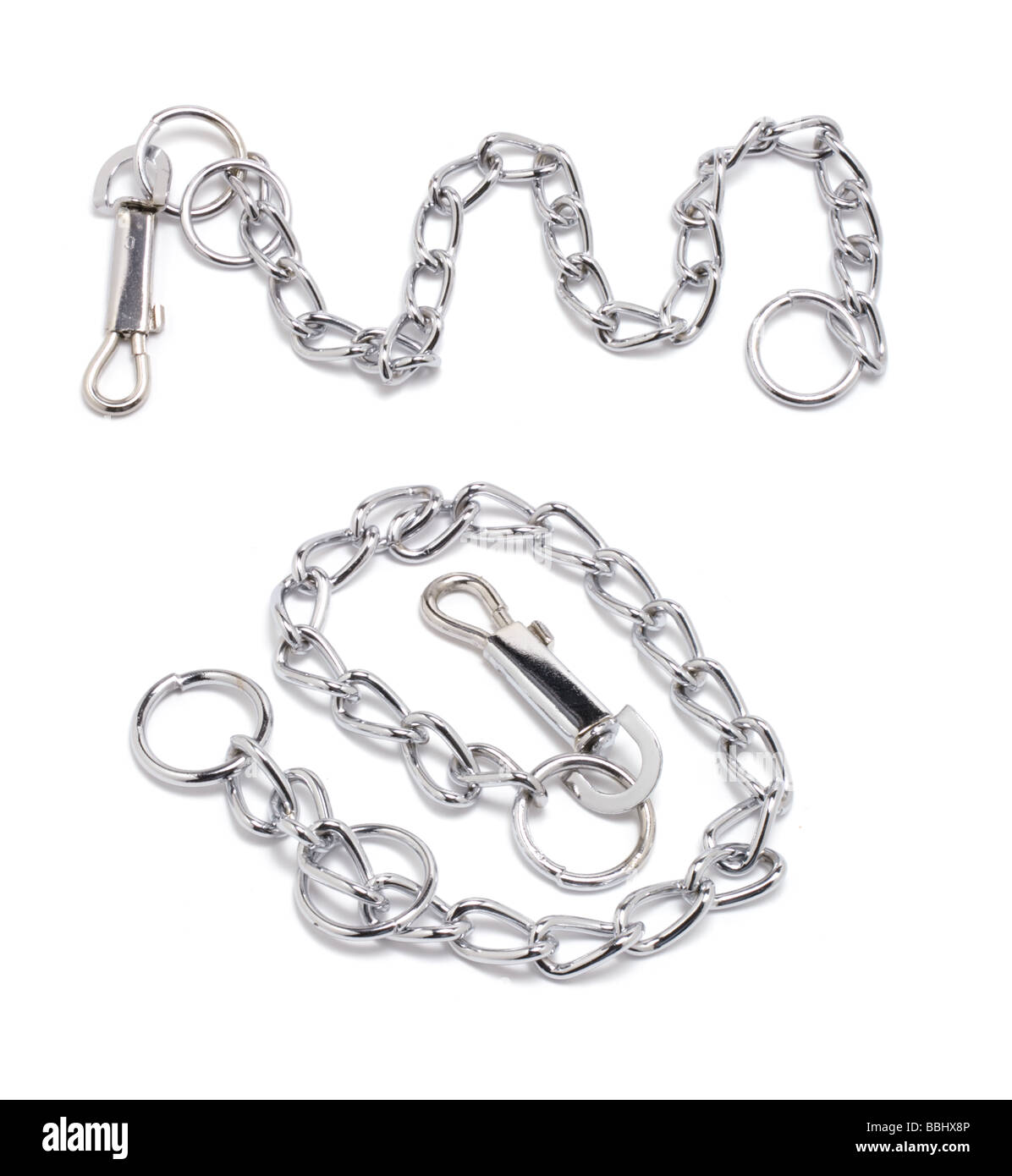 Chain Dog Leash Stock Photo Alamy