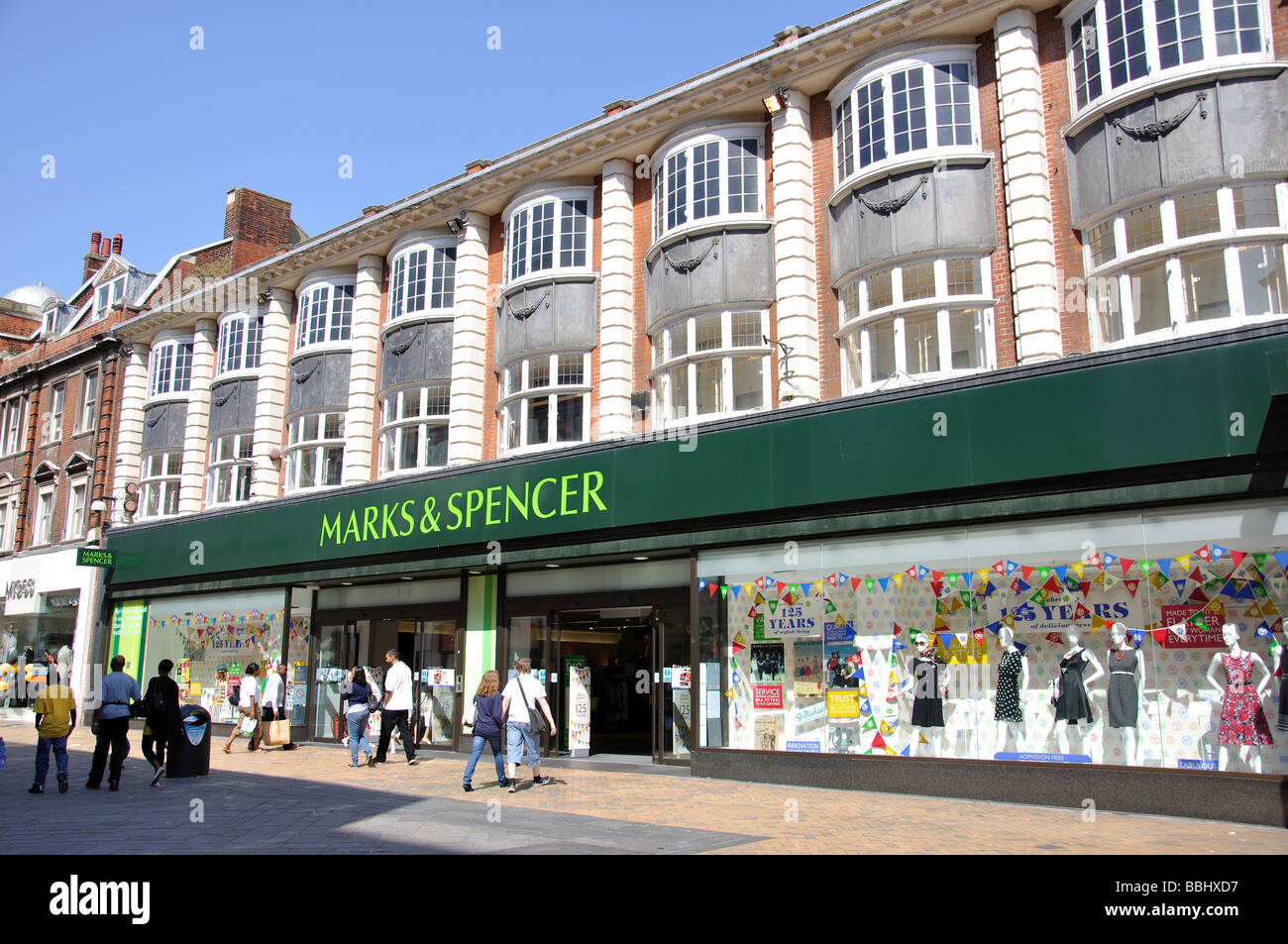 Marks & Spencer Store, High Street, Bromley, The London Borough of Bromley, Greater London, England, United Kingdom Stock Photo