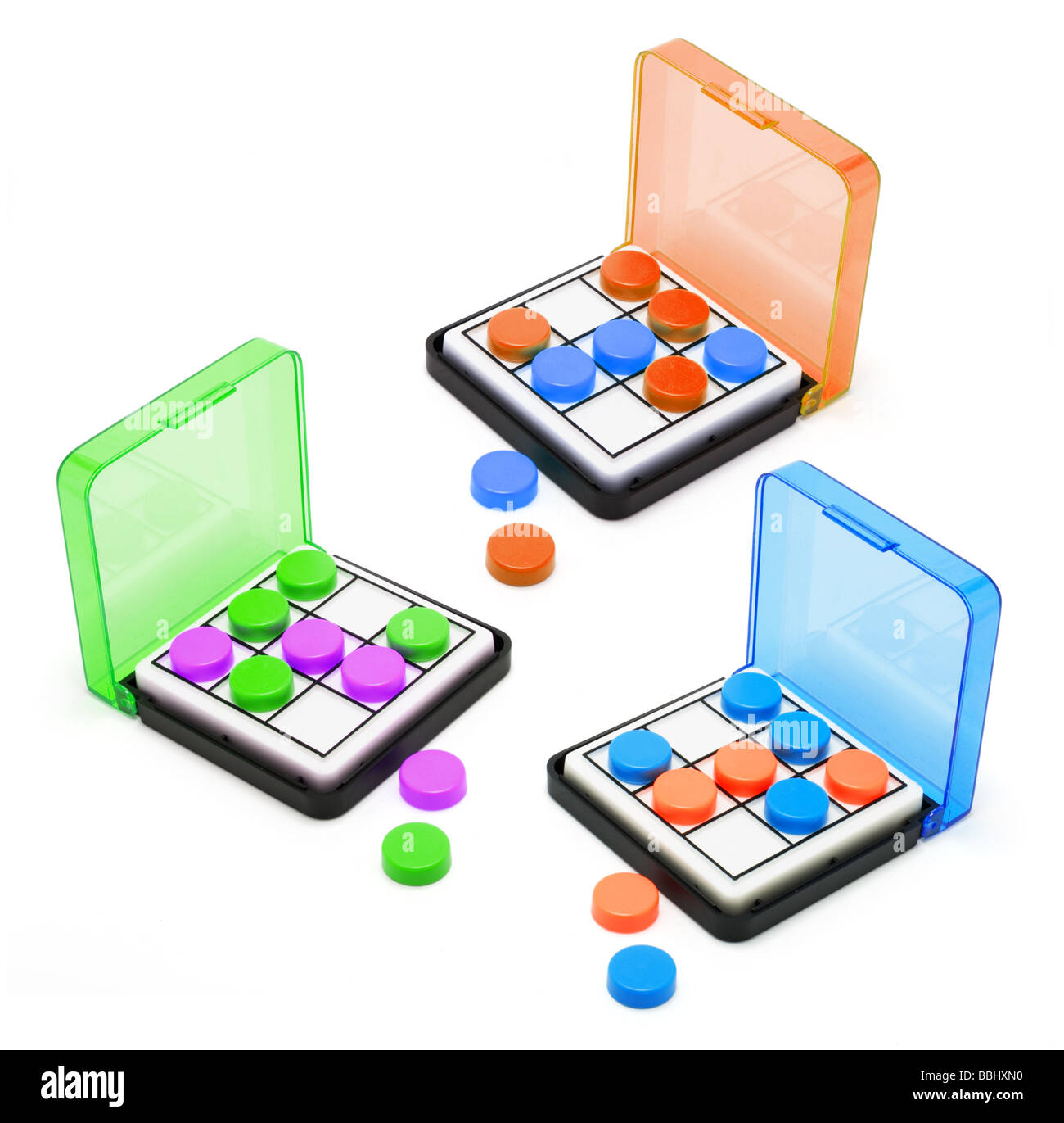 Pocket Game Set Stock Photo - Alamy