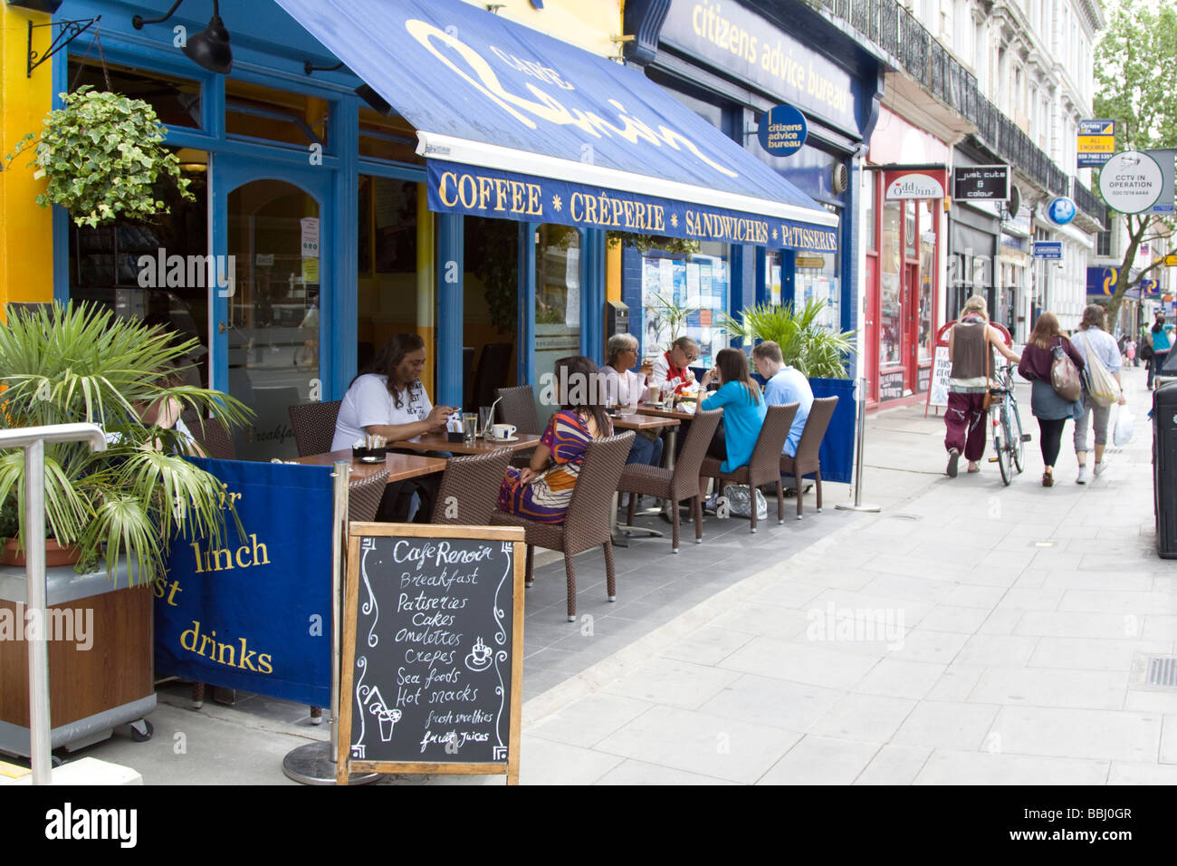 Cafe Renoir Kentish Town London Stock Photo - Alamy