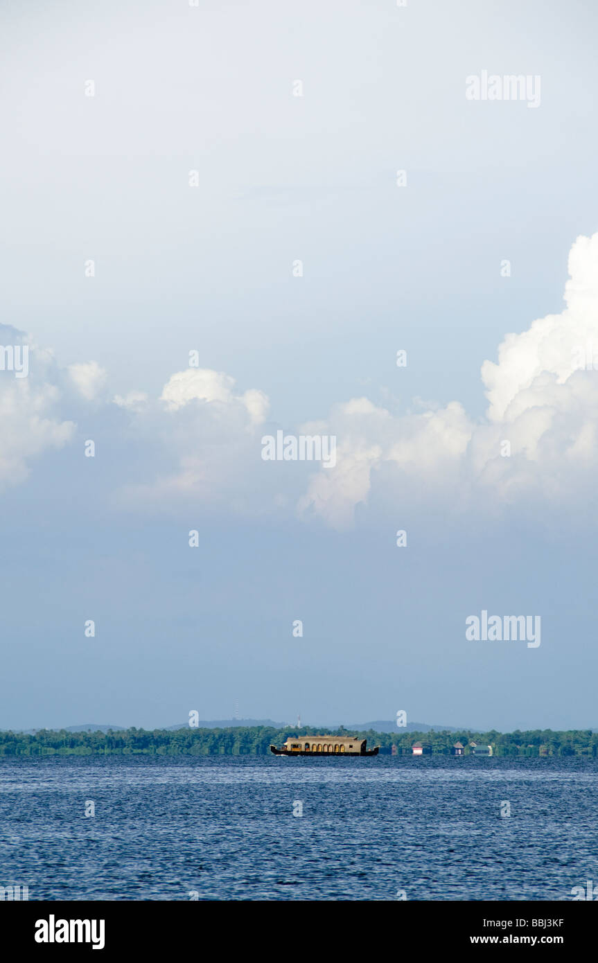 Kerala Fresh water lake Stock Photo