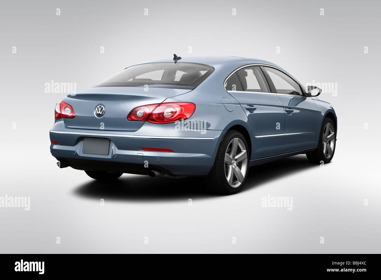 2009 Volkswagen CC VR6 in Gray - Rear angle view Stock Photo