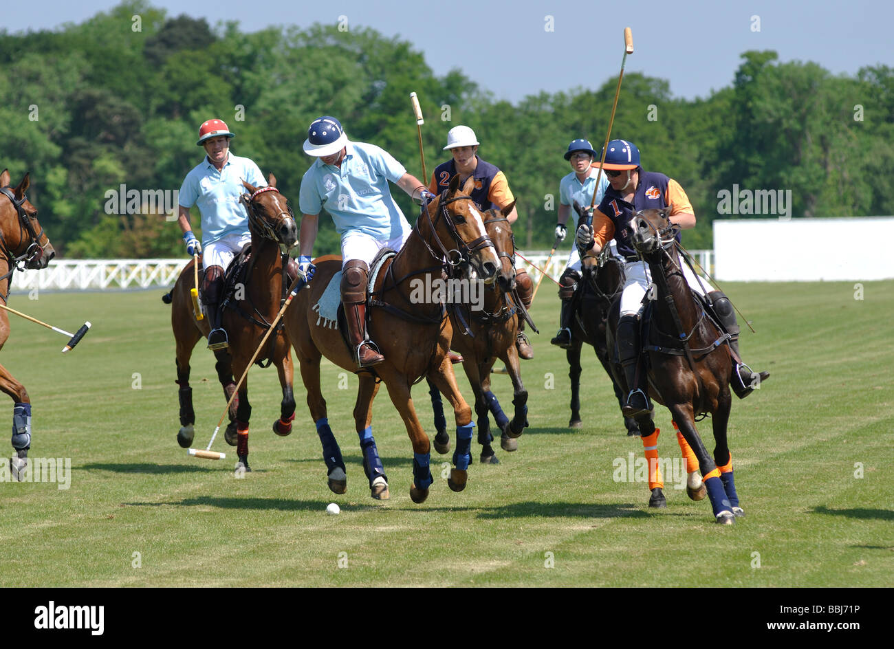 Polo match, UK Stock Photo