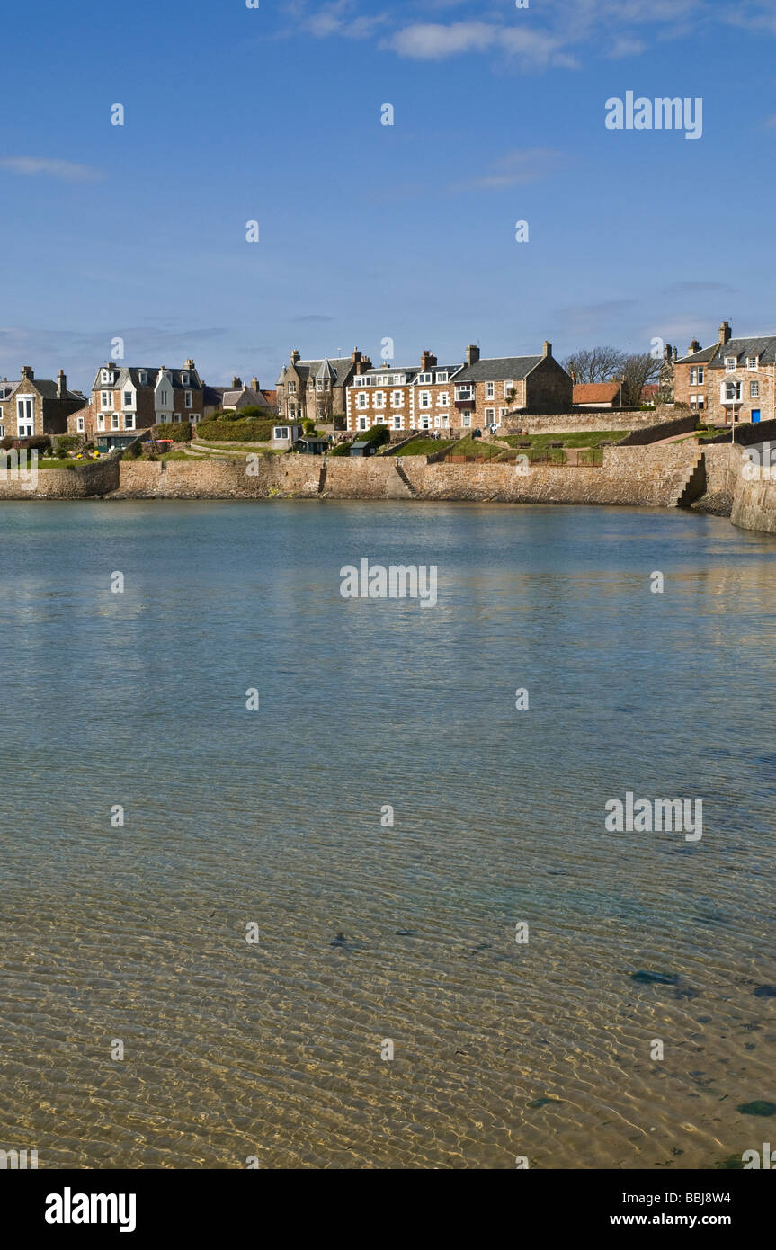 dh ELIE FIFE village seafront houses sea harbour east neuk coast