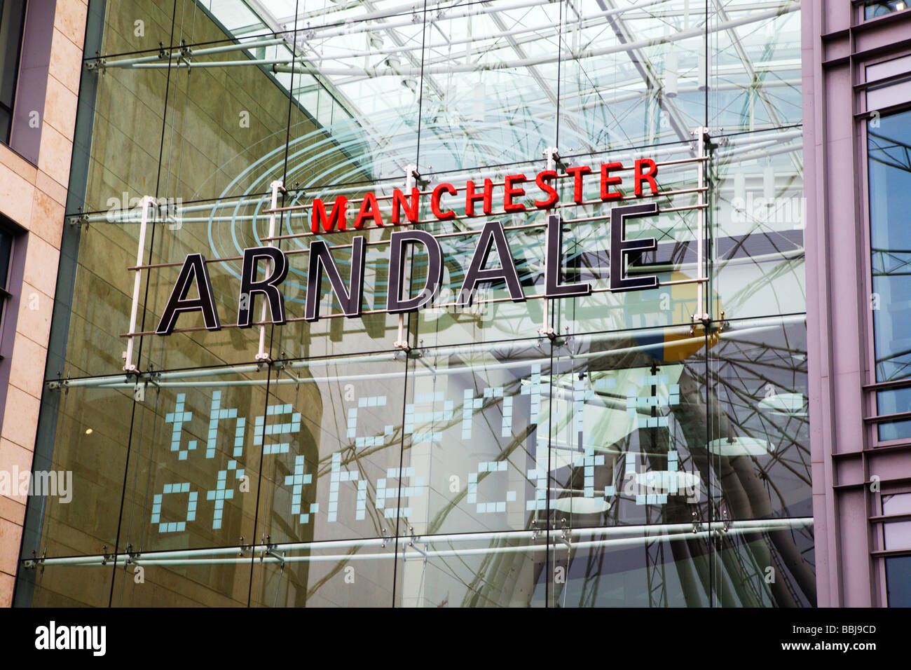 Arndale Centre Manchester England Stock Photo