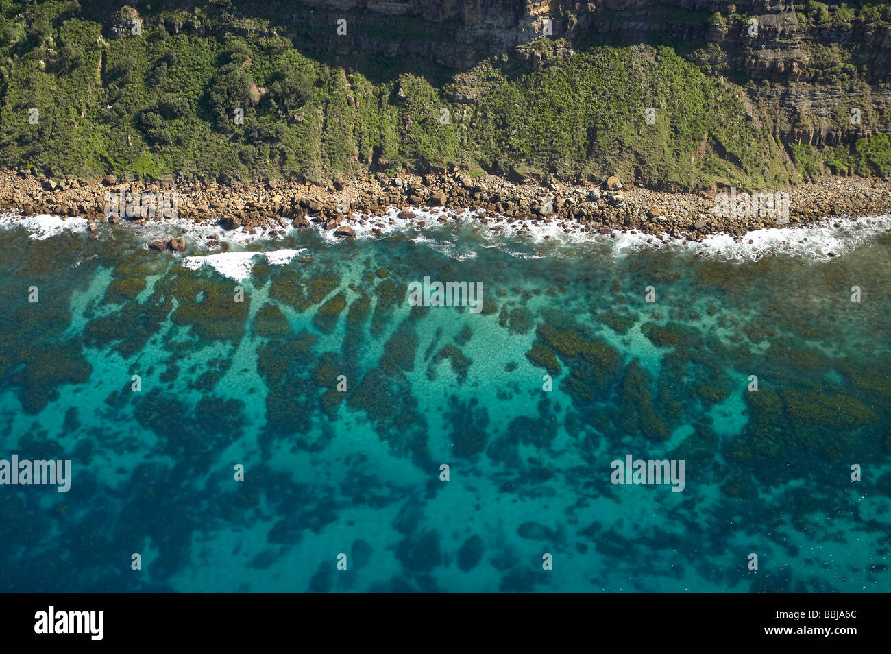 Cliffs and Coast near Otford south of Sydney New South Wales Australia
