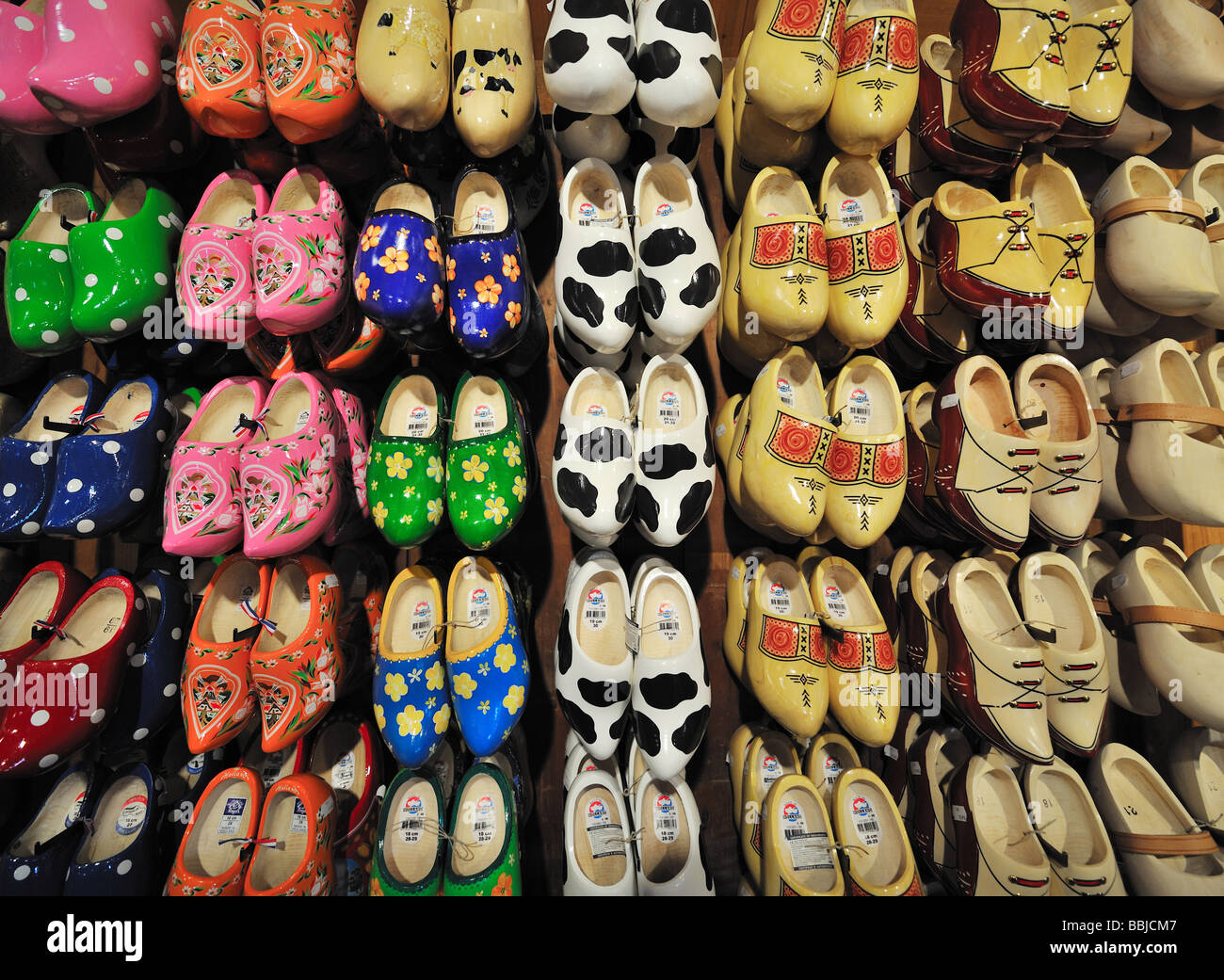 colorful Dutch clogs in the netherlands Stock Photo Alamy
