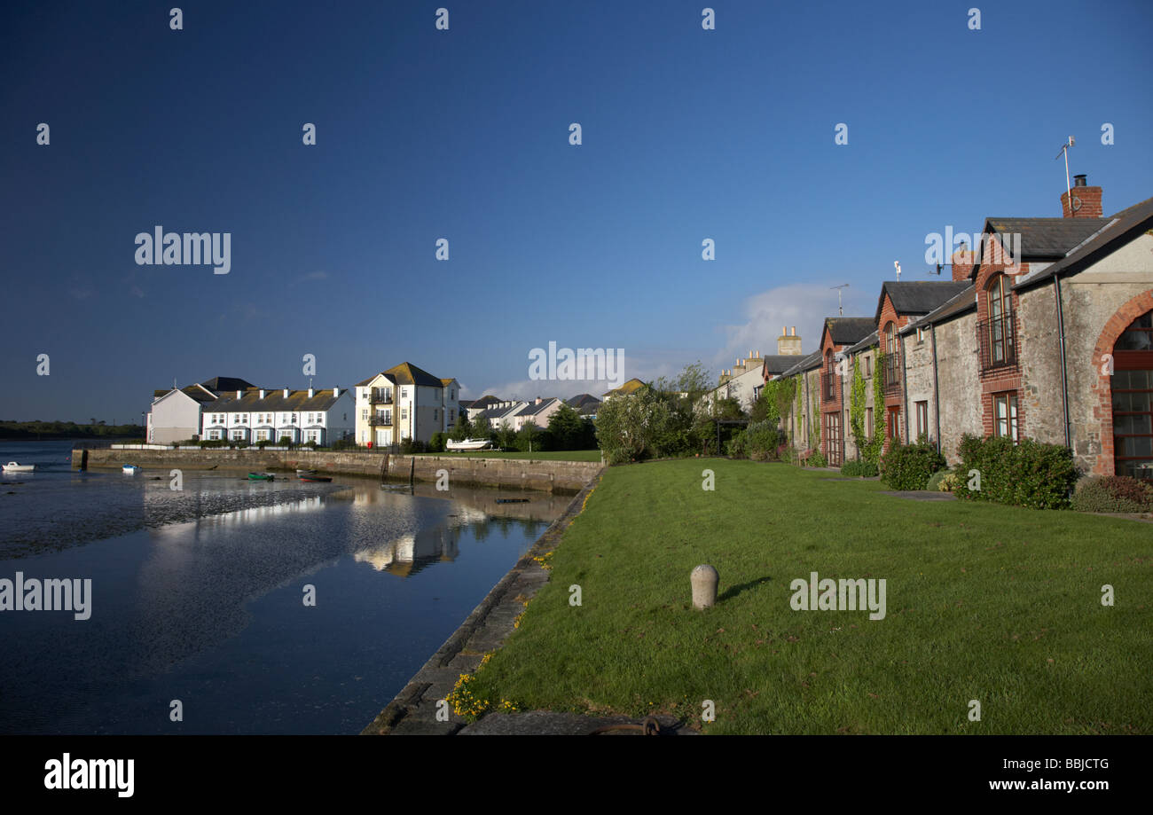 modern apartments and restored cottages at the quay dundrum bay county down northern ireland uk Stock Photo