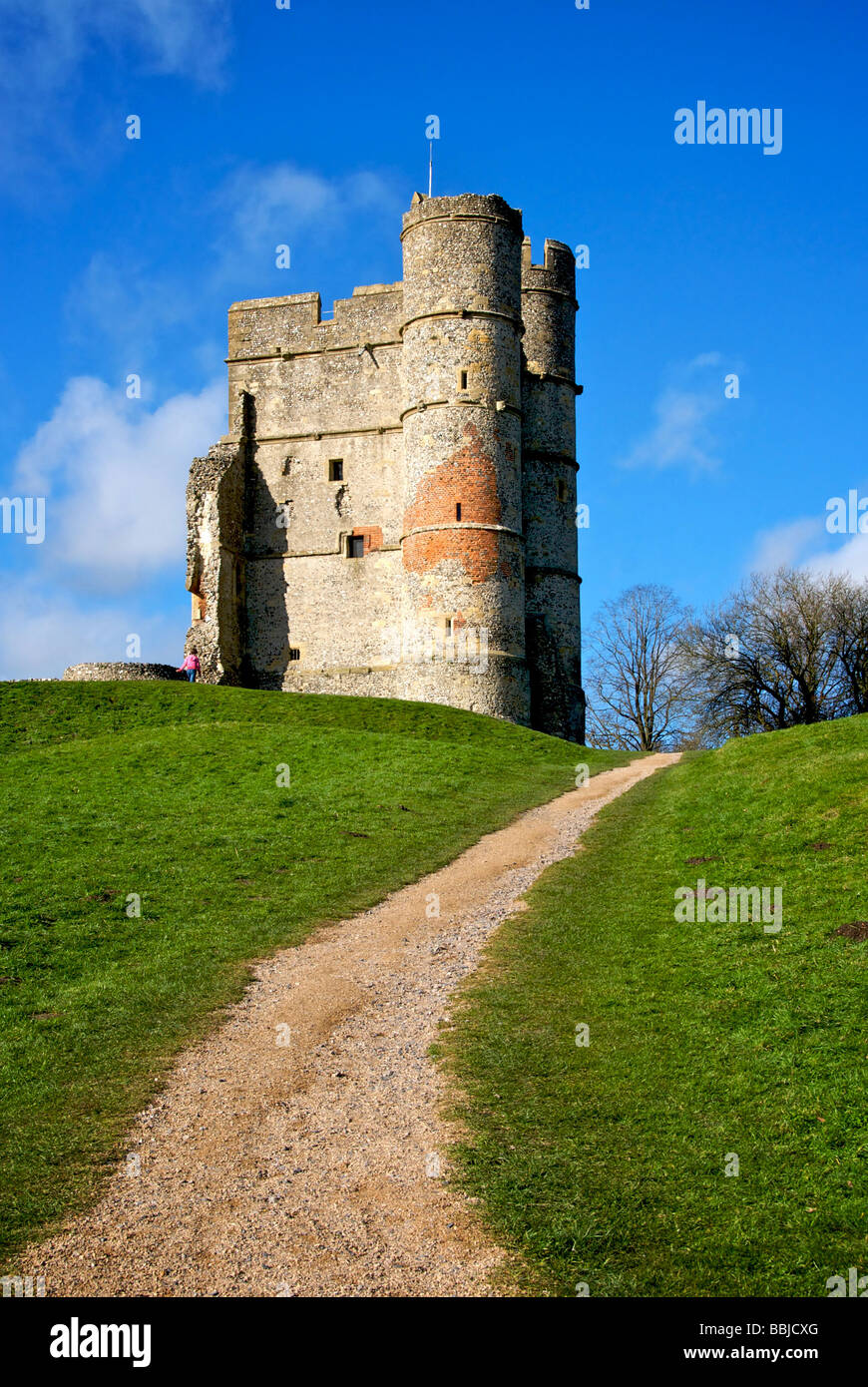 Donnington Castle Newbury Berkshire Stock Photo Alamy