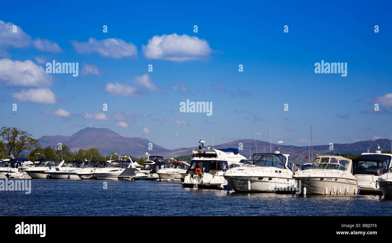 Cameron House marina, Loch Lomond, Scotland Stock Photo Alamy