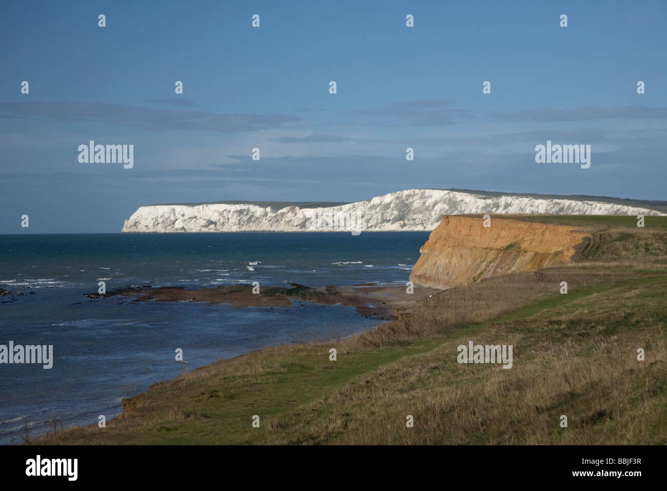 Brook United Kingdom England GB Cliffs on the Isle of Wight Stock Photo