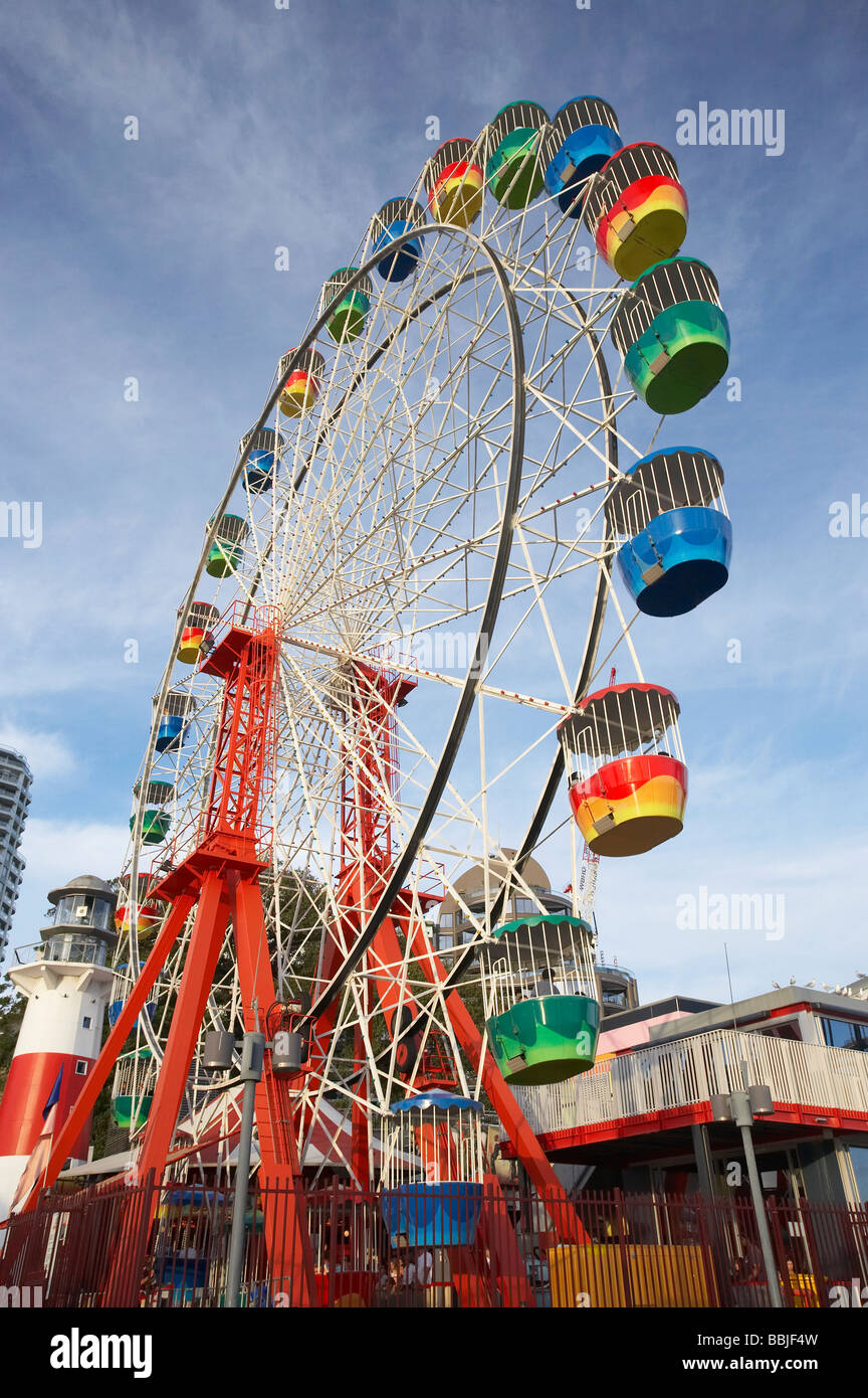 Ferris Wheel Luna Park Sydney New South Wales Australia Stock Photo