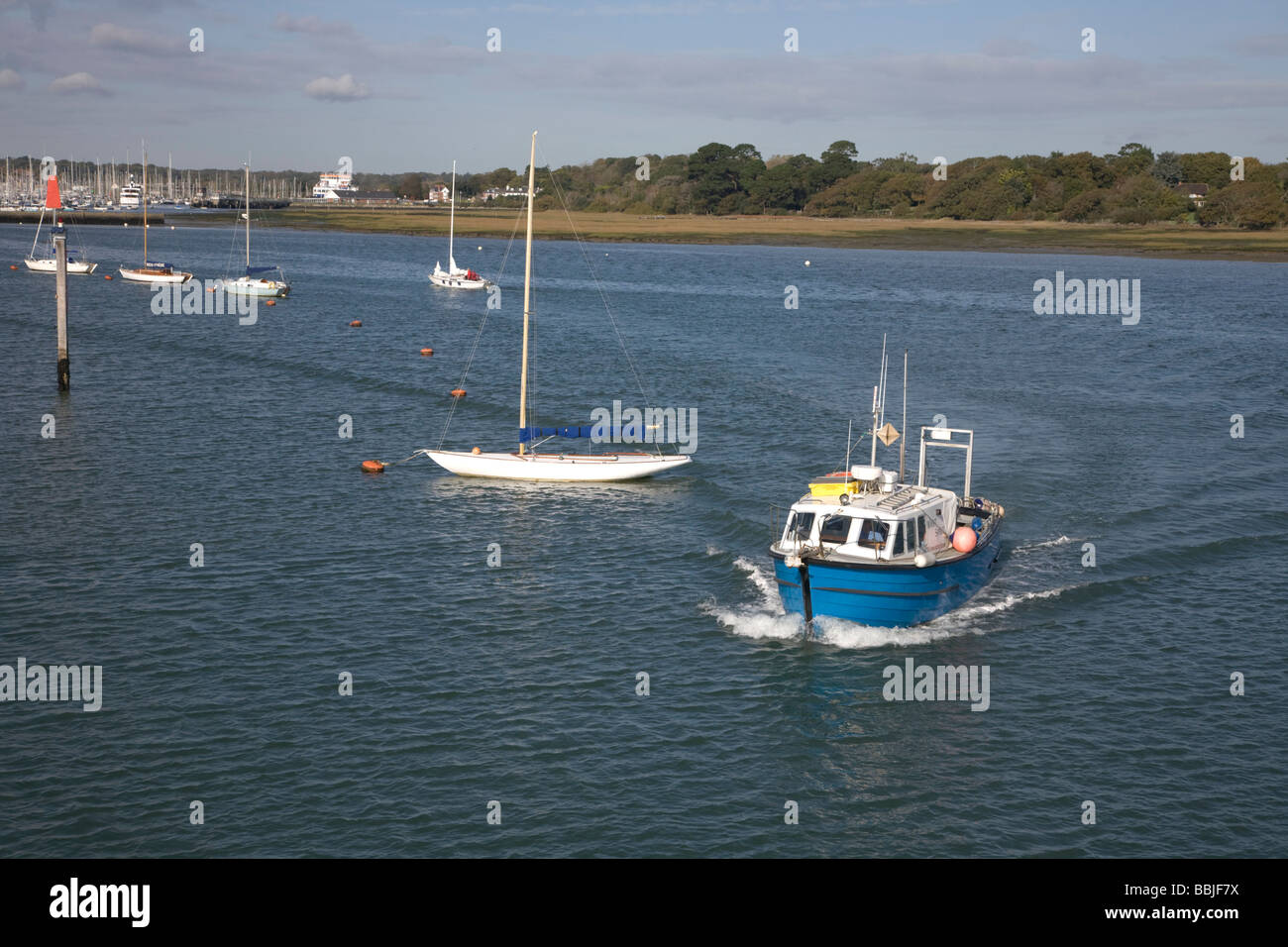 Lymington ferry hi-res stock photography and images - Alamy