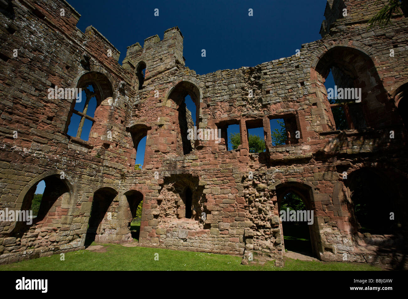 Acton Burnell Castle Shropshire West Midlands England UK Stock Photo