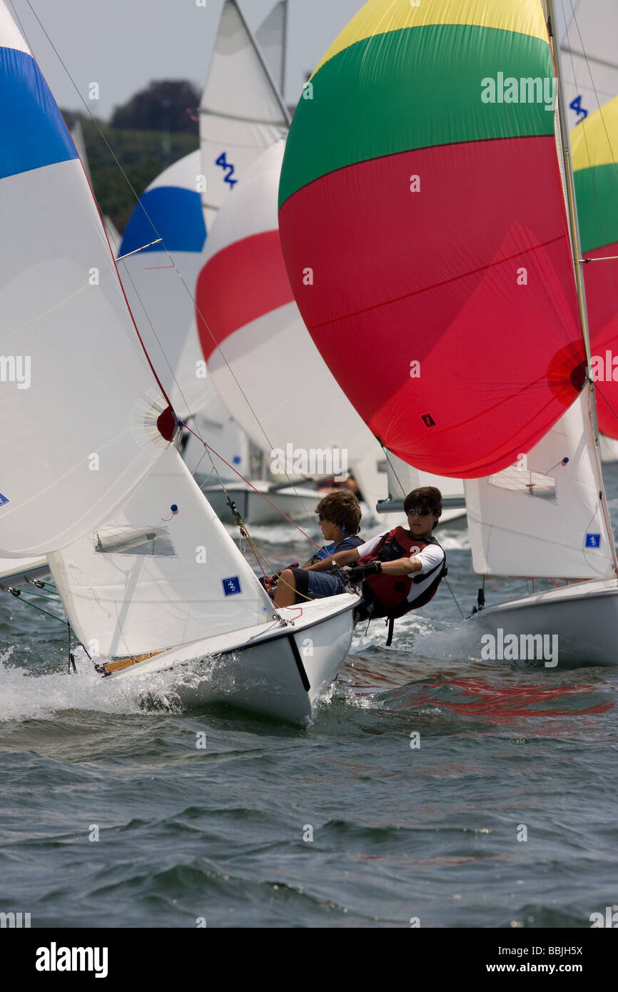 yachting, yacht racing, sailing Stock Photo Alamy