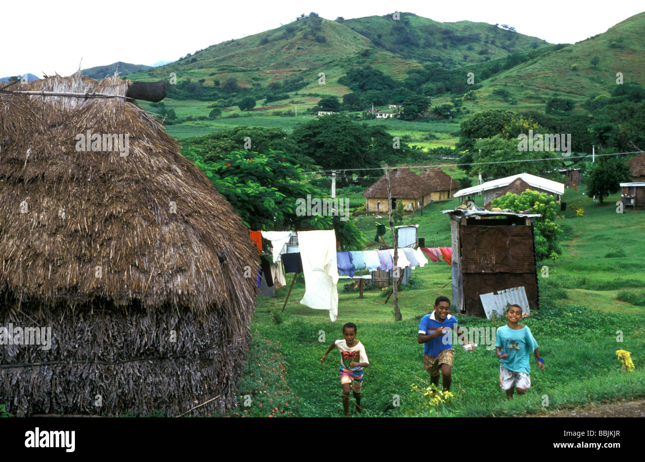 village in rakiraki fiji Stock Photo Alamy
