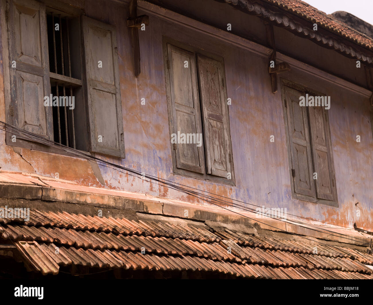 Rooftop of building in Cochin, Kerala, India Stock Photo - Alamy