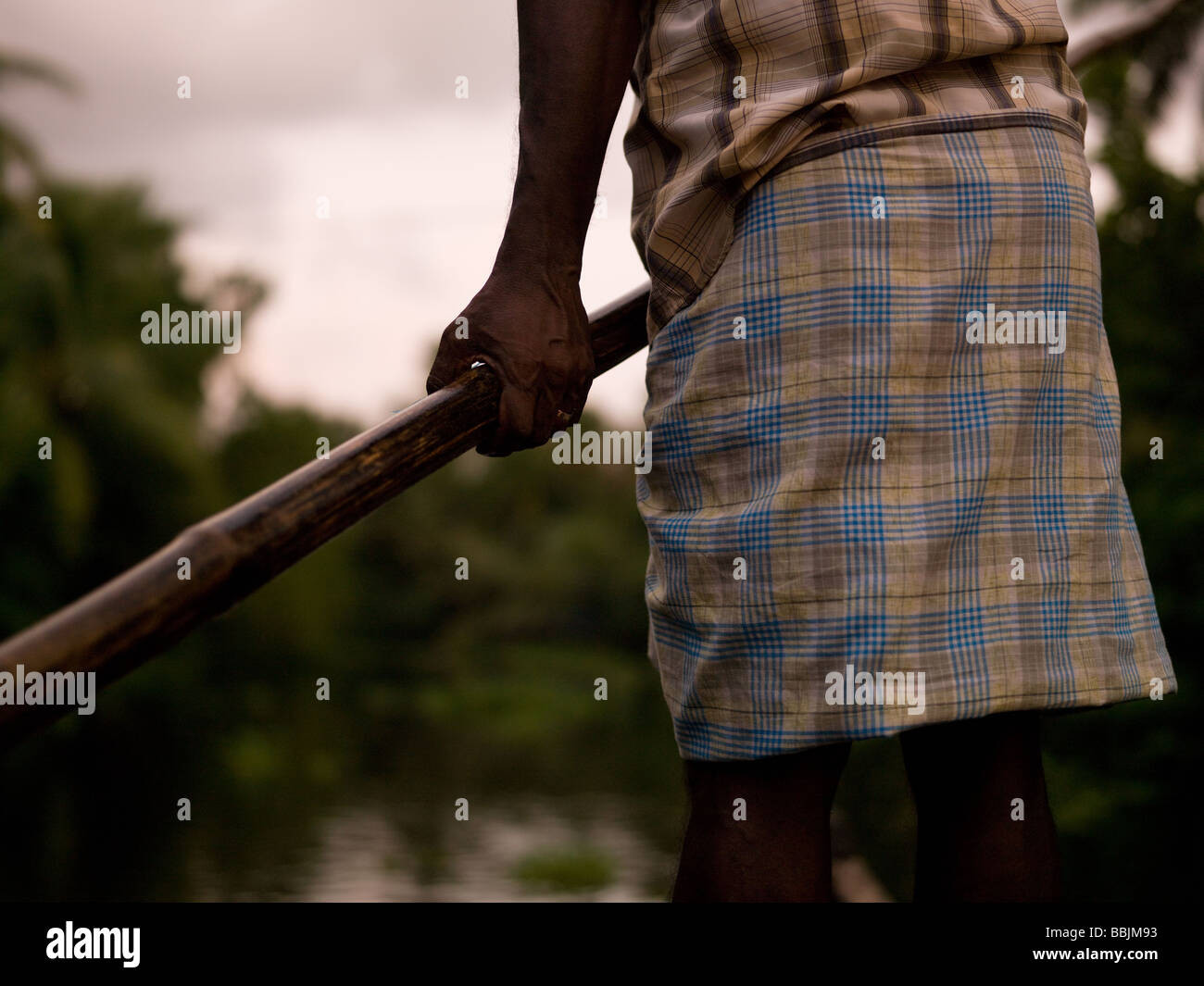 Man rowing a boat in backwater hi-res stock photography and images - Alamy