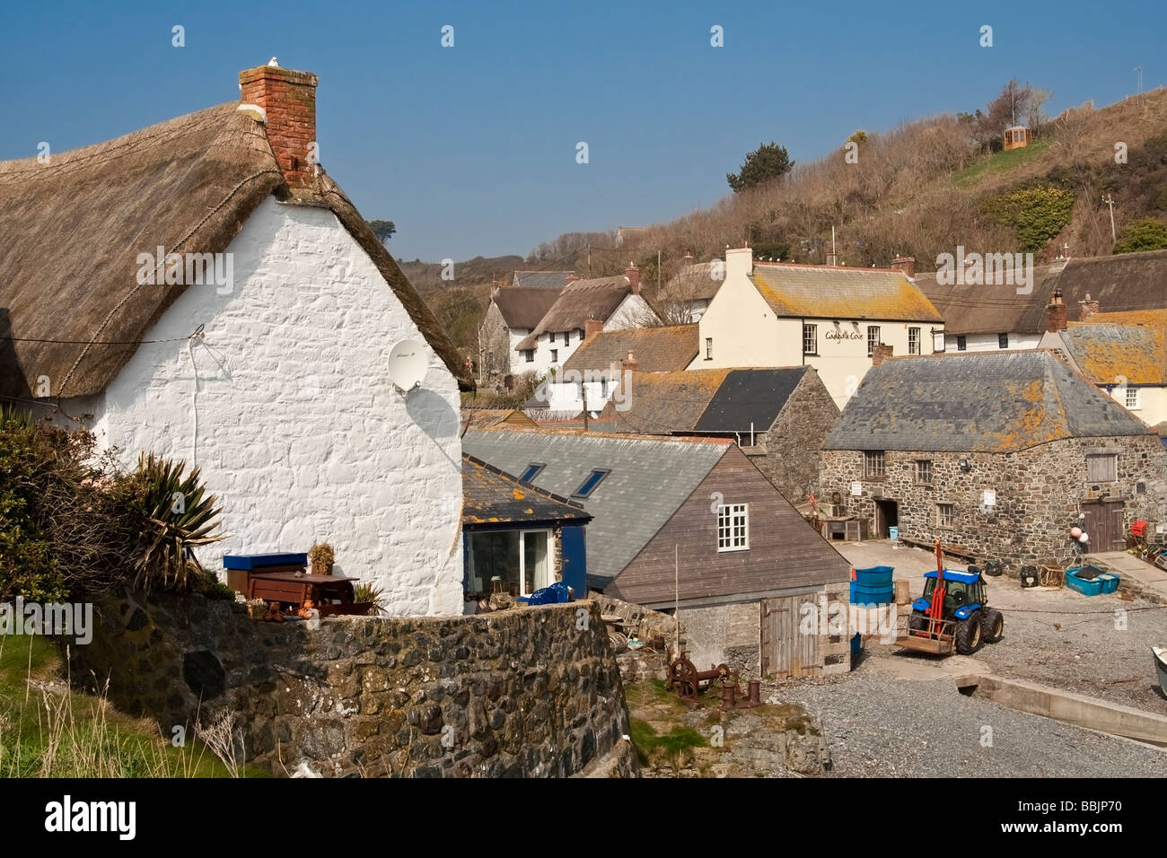 Cadgwith Cove, Cornwall, UK Stock Photo Alamy