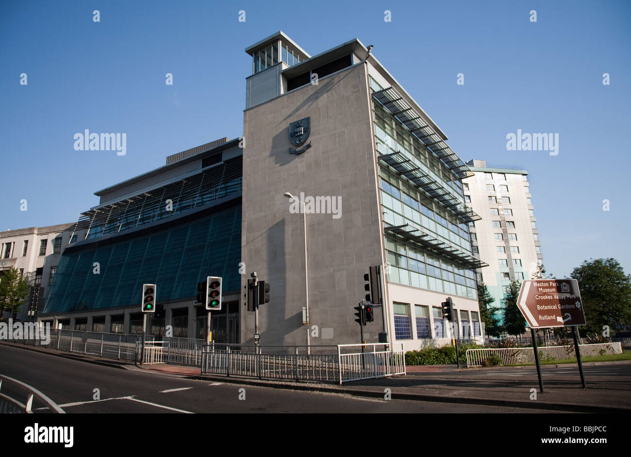 The Chemistry department at Sheffield University Stock Photo Alamy