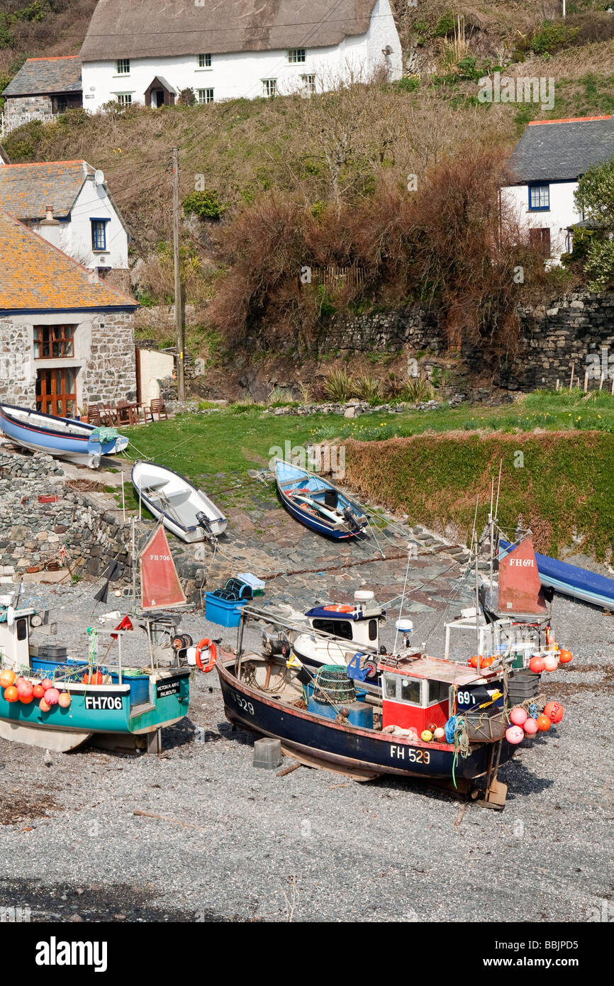 Cadgwith Cove, Cornwall, UK Stock Photo Alamy