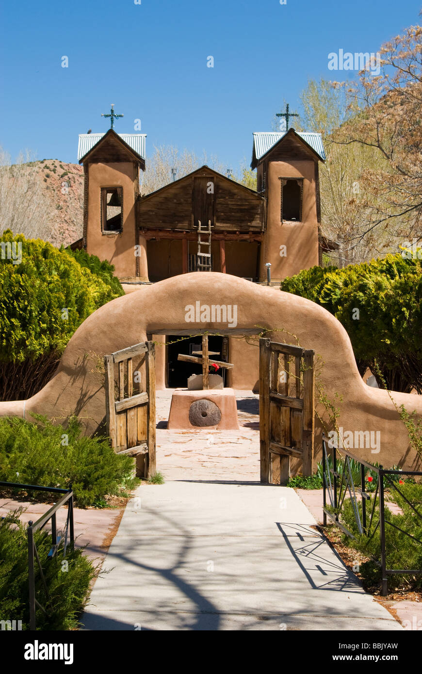 USA New Mexico Chimayo Santuario de Chimayo Stock Photo Alamy
