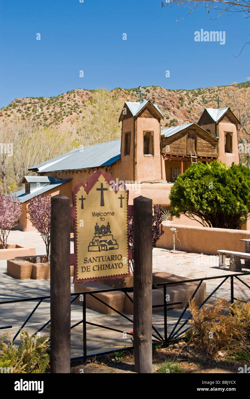 USA New Mexico Chimayo Santuario de Chimayo Stock Photo Alamy