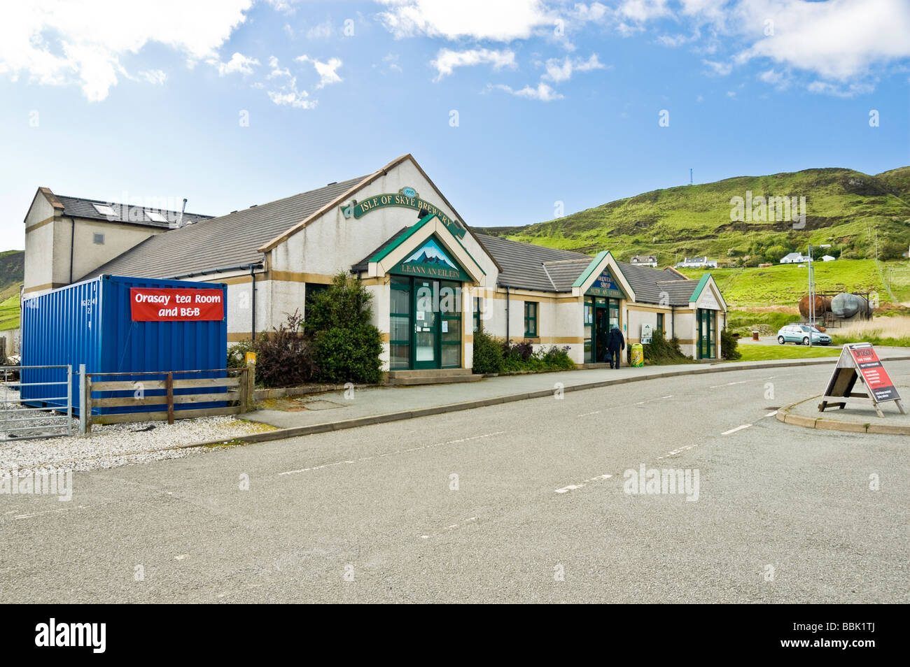 Isle of Skye Brewery in Uig Skye Inner Hebrides Scotland Stock Photo