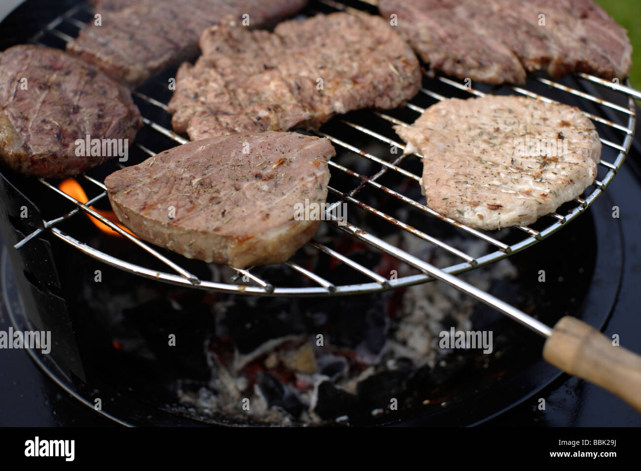 grill meat Barbecue Stock Photo - Alamy