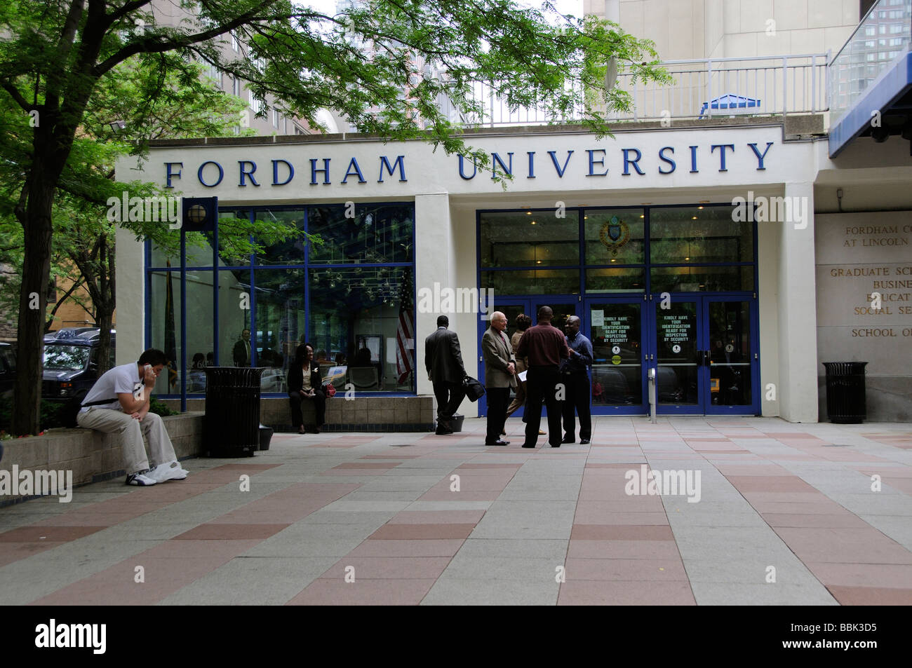 Fordham university lincoln center hires stock photography and images