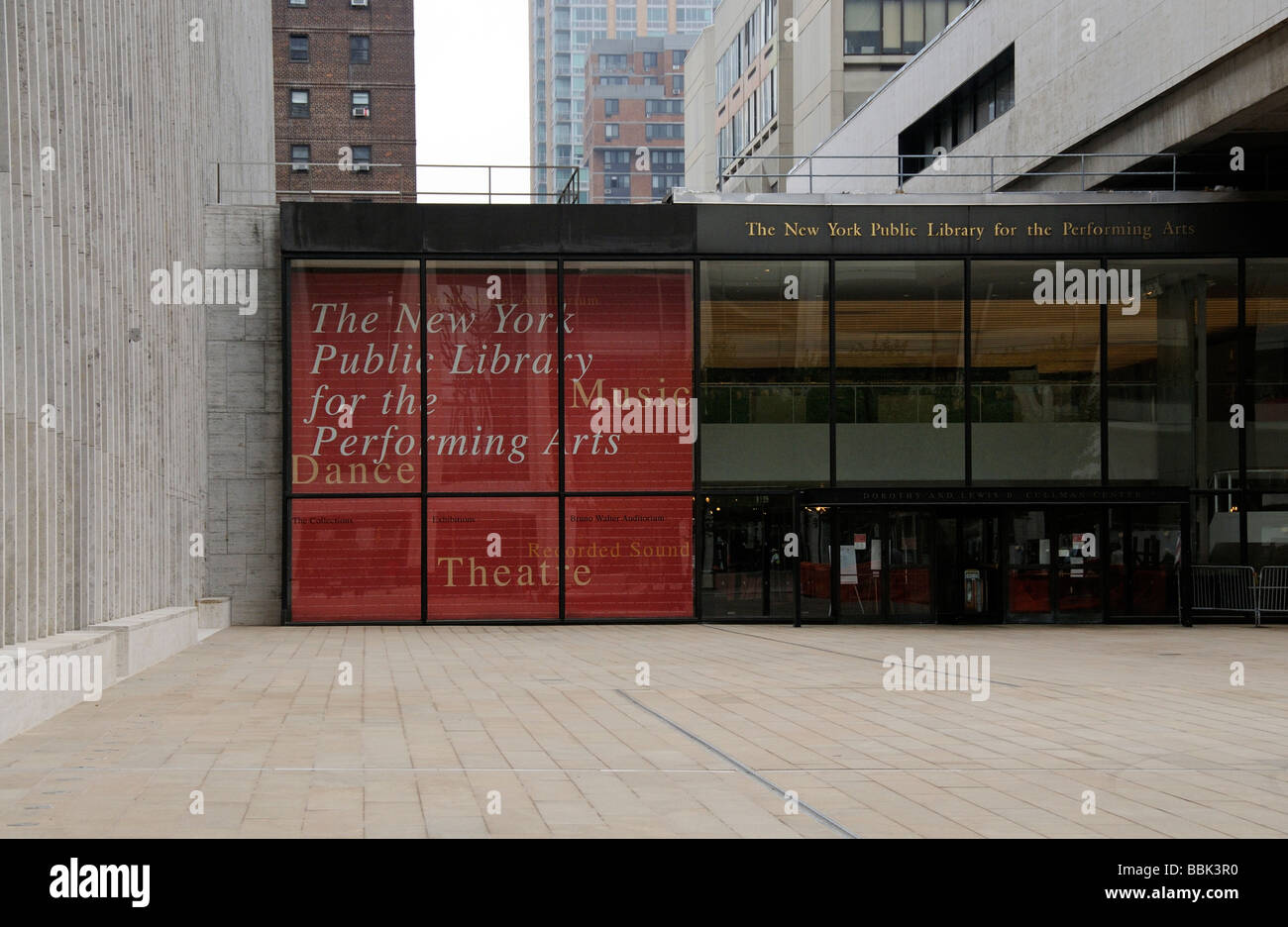 New York Public Library for the Performing Arts The Lincoln Center