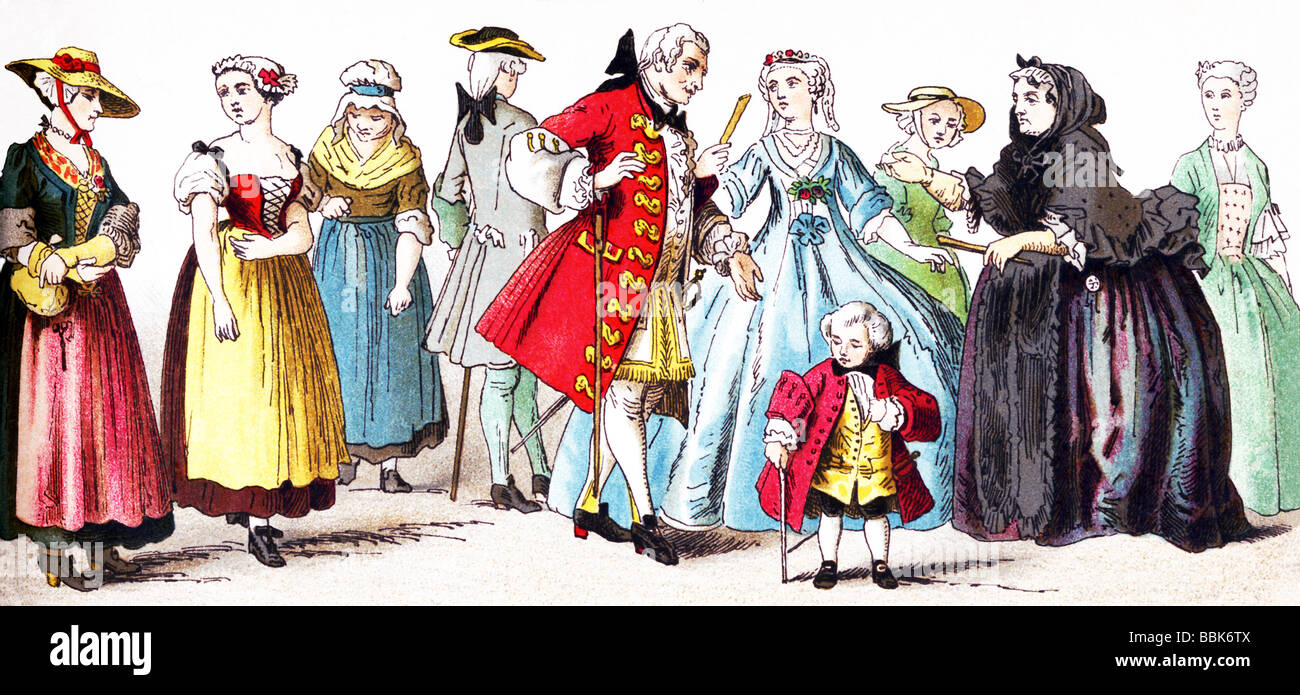 Scottish Nobles and Commoners Stock Photo: 24394074 - Alamy