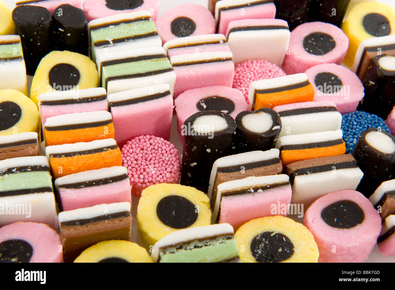 licorice allsorts mixture Stock Photo Alamy