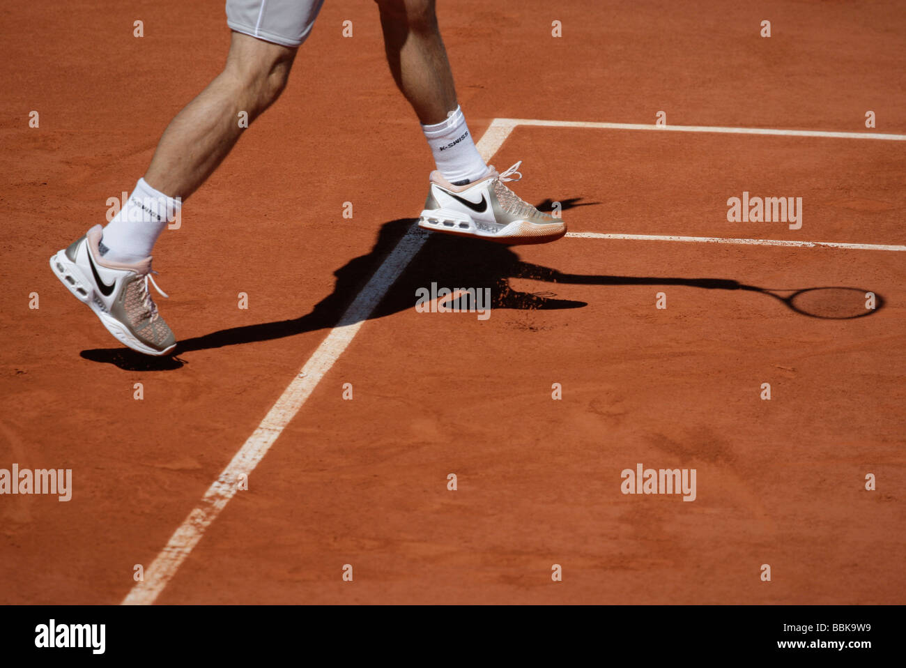 Tennis Player Legs High Resolution Stock Photography and Images Alamy