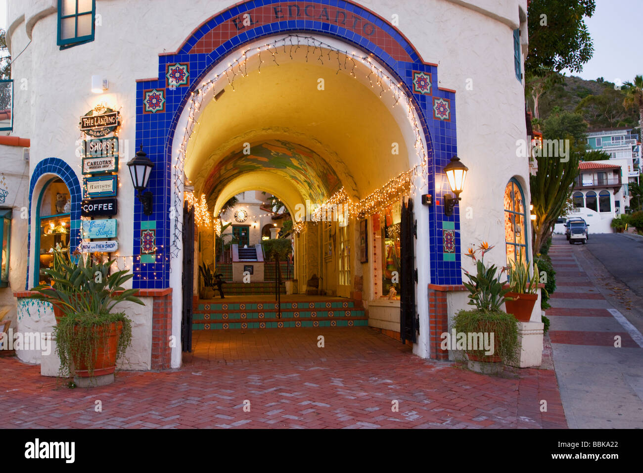 Avalon Catalina Island California Stock Photo Alamy